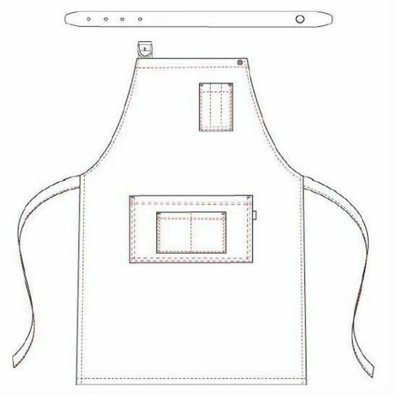 Celemek / Apron Barista Celemek Waitres Celemek masak - Canvas Premium NEW PRODUCT