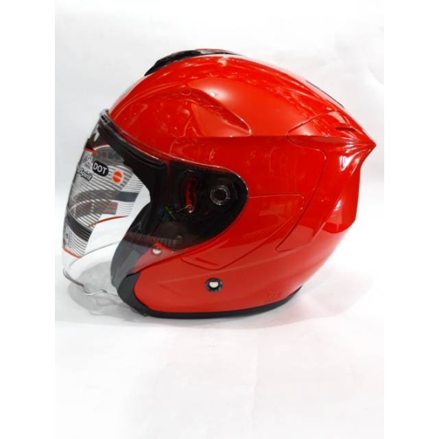 Helm ink dynamic solid f.red/merah