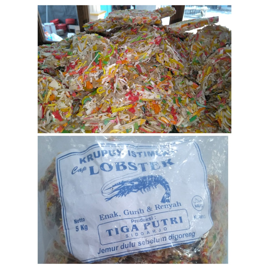 

Krupuk Mentah Grandong Cap Lobster 250 gram (Repack)
