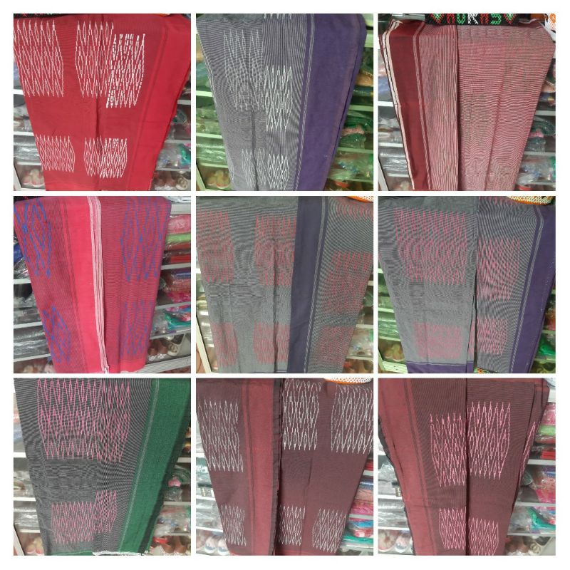 SONGKET SIBOLANG BORDIR TENUN MESIN SIANTAR, SONGKET PULOS