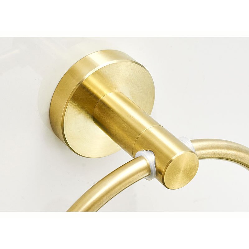 Bisa COD Rak Gantungan Handuk Kamar Mandi Bathroom Towel Holder Ring - Sunydeal E1913