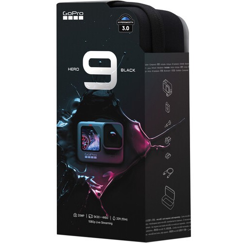 GoPro HERO9 Black - GoPro HERO 9 Black 5K - Ultra Smooth Paket Komplit-6