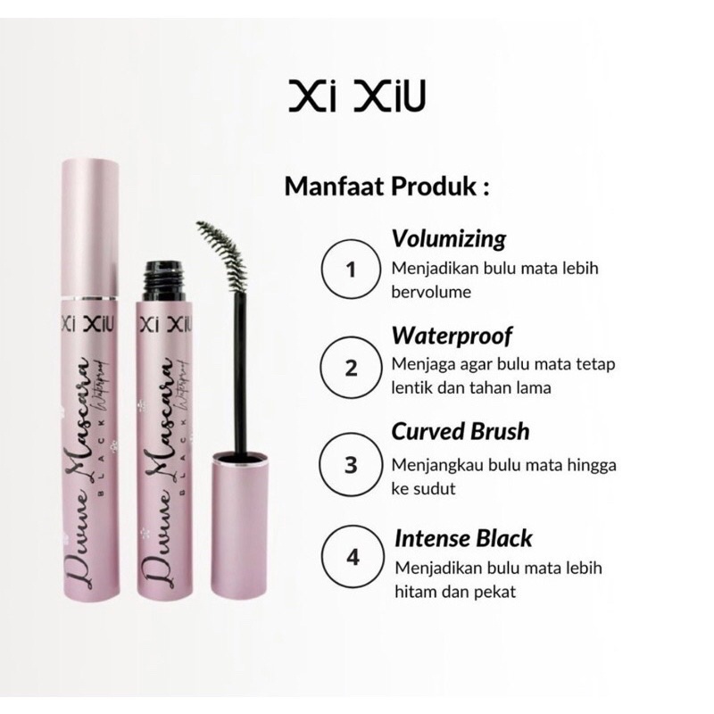 [BPOM] READY Xi Xiu Divine Mascara Blak Waterproof