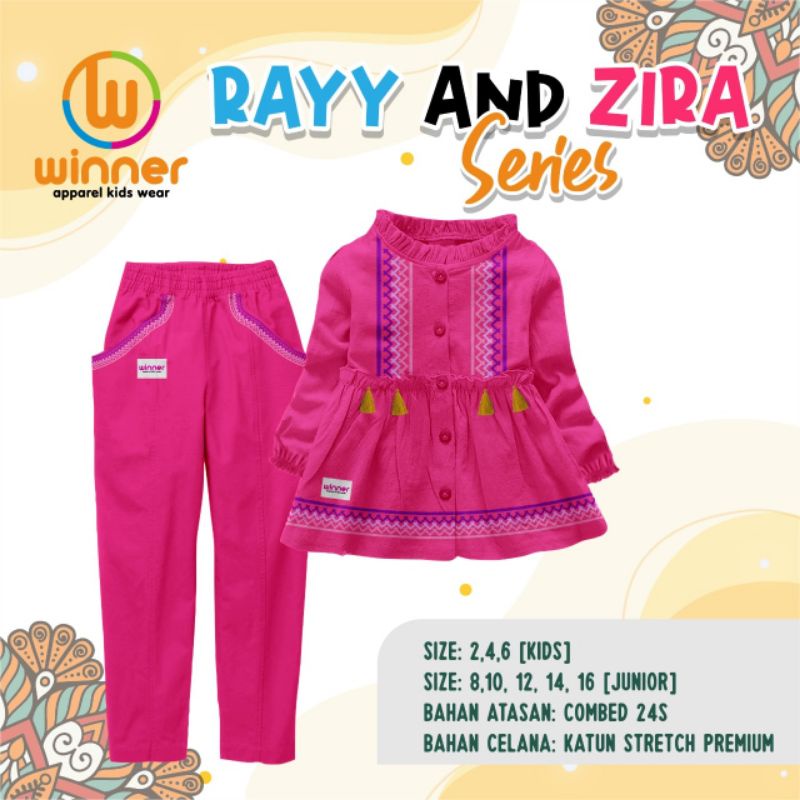 Afsheenastore Setelan Anak Perempuan Zira By Winner