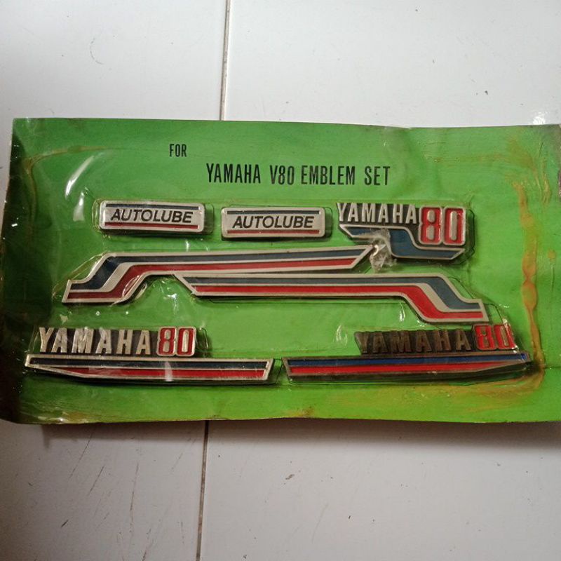 emblem yamaha v80