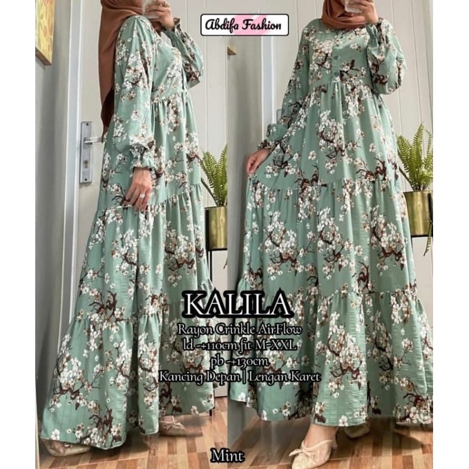 dress gamis kalila