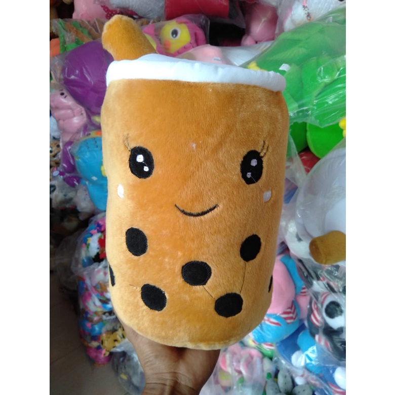 BISA COD | BAYAR DI TEMPAT | Boneka Boba Buble Milk Tea Brown Sugar murah lucu