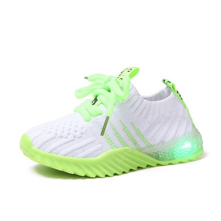 7.7   TERMURAH SEPATU ANAK LED Trendi slip on sport Anak cwe/cwo murah #Shopeehaul