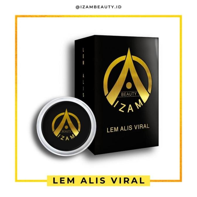best IZAM BEAUTY Lem Alis Viral (Alis Serat & Tanpa Cukur Alis)