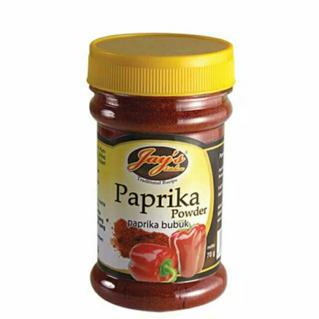 

JAYS PAPRIKA POWDER 70GR JAYS PAPRIKA BUBUK PAPRIKA