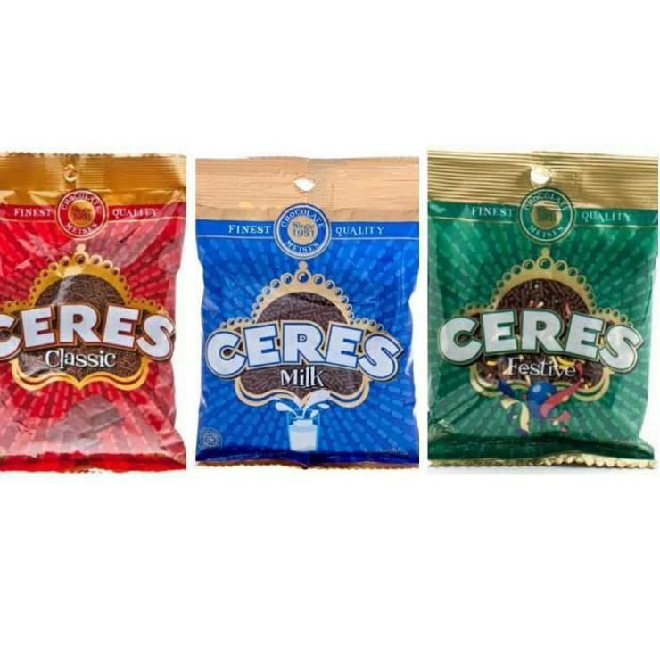 

Terbaru ZF99Q Ceres Classic/ Milk/ Festive Hagelslag 200 gram/ 225 GR Meses 33 Ready Stock