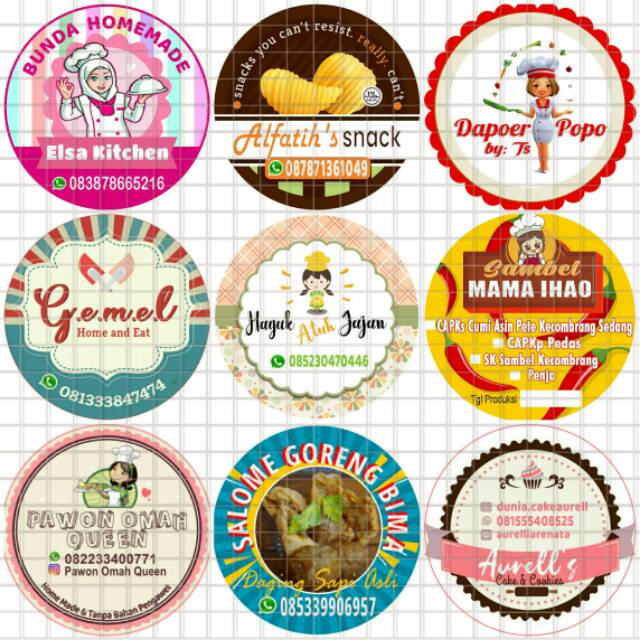 

JASA DESIGN LOGO/LABEL KEMASAN/LABEL USAHA/BROSUR MURAH Free stiker 1 lembar
