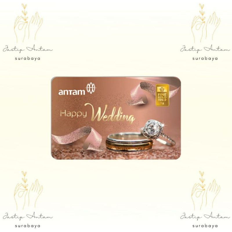 ANTAM GIFT SERIES HAPPY WEDDING / ANTAM HAPPY WEDDING