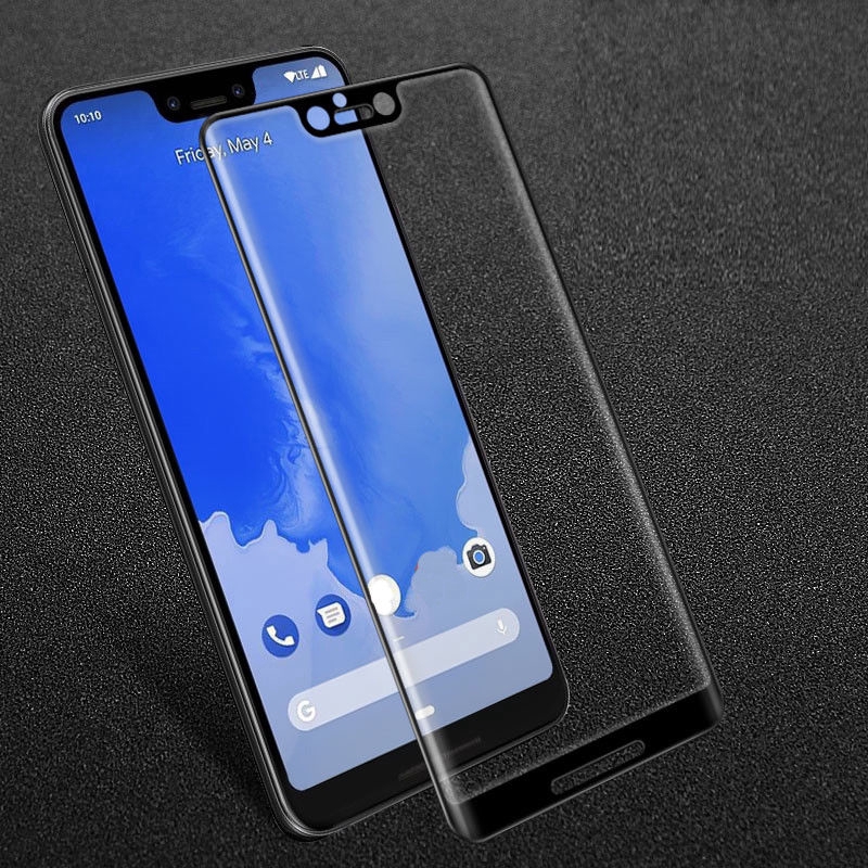 Pelindung Layar Tempered Glass Full Cover untuk Google Pixel 3 3A XL 3 XL 2019
