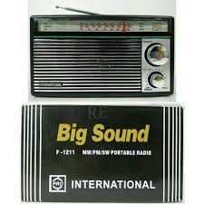 RADIO INTERNATIONAL F-1211 AM/FM/SW MODEL JADUL ANTIK RADIO RODJA