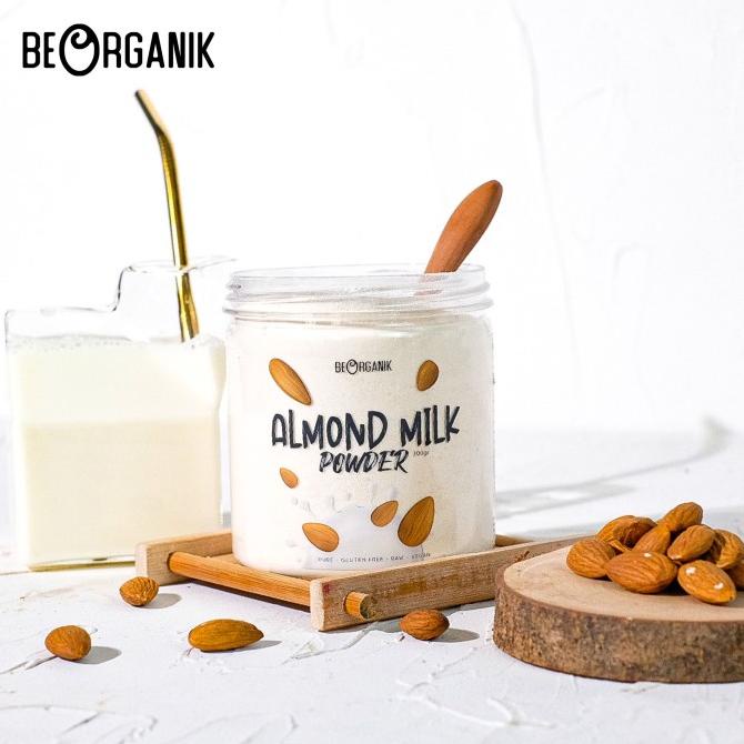 

BISA BAYAR DITEMPAT Beorganik Almond Milk Powder / Susu Almond Bubuk 300gr