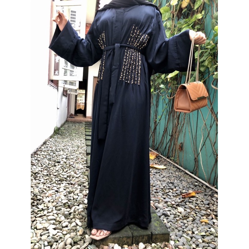 abaya jalabiya gamis saudi arab mesir dubai bigsize jumbo outer dress baju pesta longdress