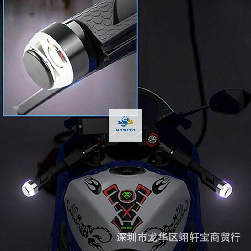 Lampu LED Jalu Stang Motor DRL LED 2 Model Fungsi Sein Sen Motor