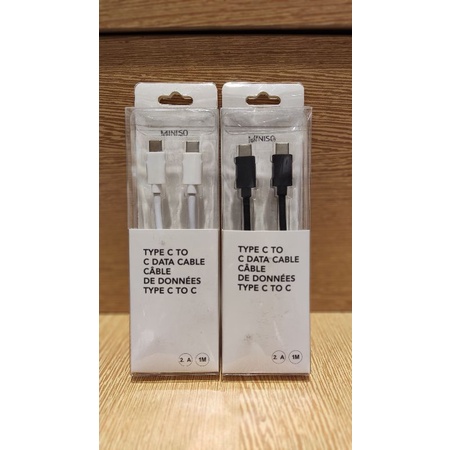 Miniso_Kabel charger type c to c