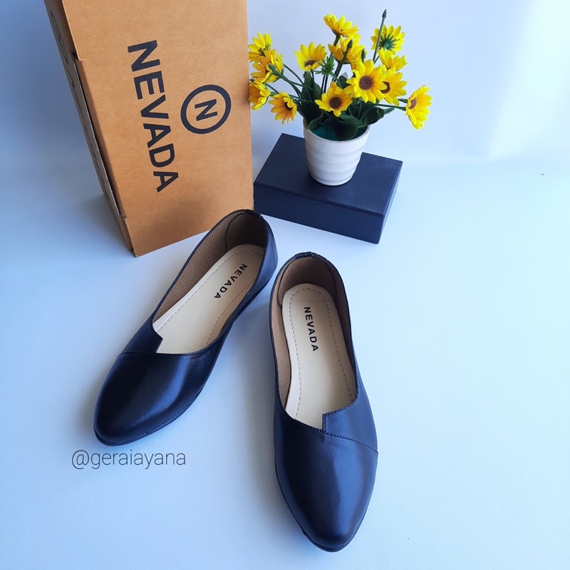 DISKON DAY! Sepatu Balet Flatshoes - Sepatu Kerja Ayra - Sepatu Casual - Sepatu Nevada - Sepatu Wanita Model Asimetris