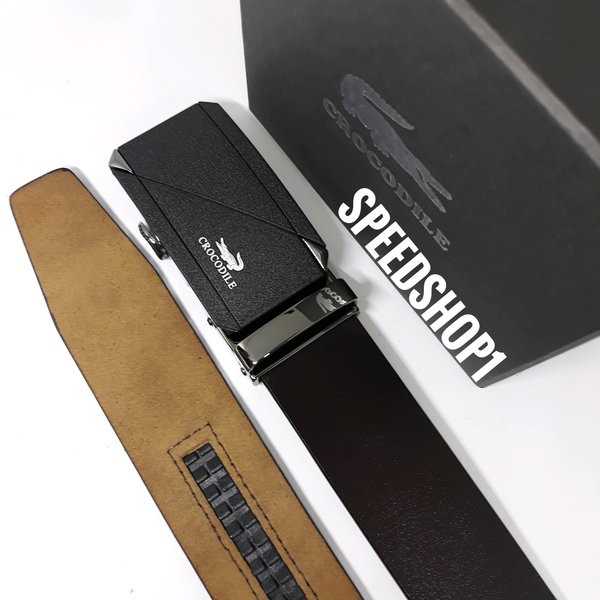 TERMURAH -  GESPER PRIA CROCODILE KULIT ASLI YA NEW COLLETION