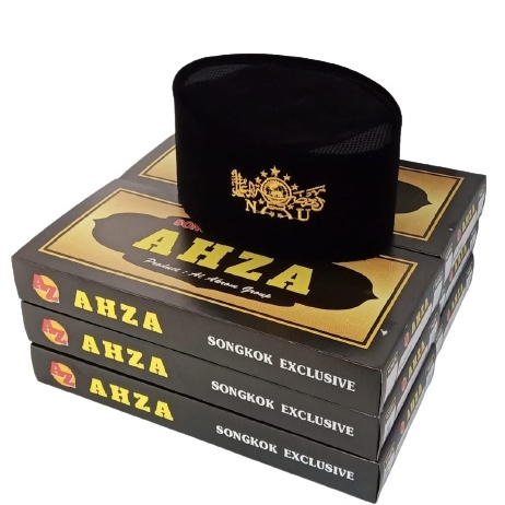 Songkok Nu Peci Nu Kopiah Nu Bordir Emas Hijau Merah Putih