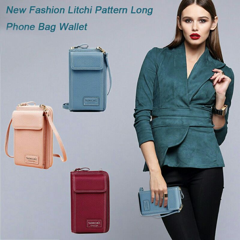 Tas Selempang Wanita Handphone TOMIC 0723 TasMini Pocket HP Bahan PU BISA COD