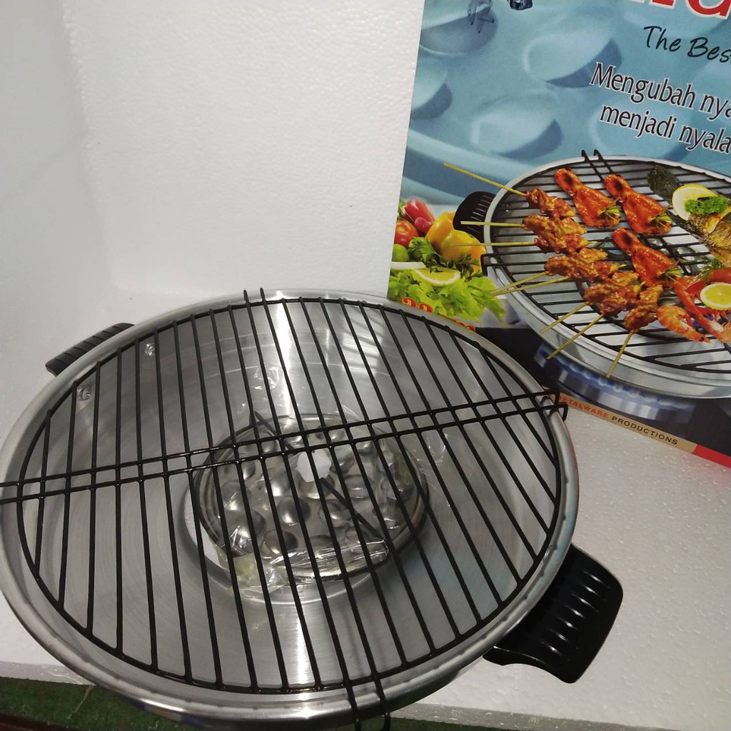 Maspion Panggangan Fancy Grill 33cm & 36cm - Panggangan Kompor Putar