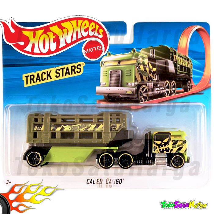 Jual Hot Wheels Truck CAGED CARGO Track Stars Truk Hotwheels Original