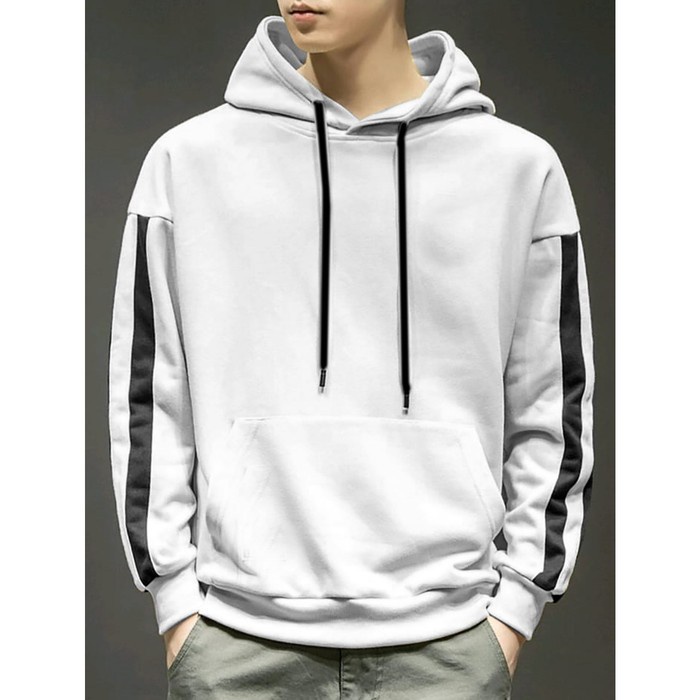 jaket hoodie celtic Ready white dan navy - Putih