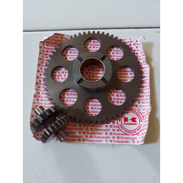 Gigi Gear stater gir stater gear comp plus Gigi kecilnya KLX230 KLX230R KLX 230 KLX230R original Kaw