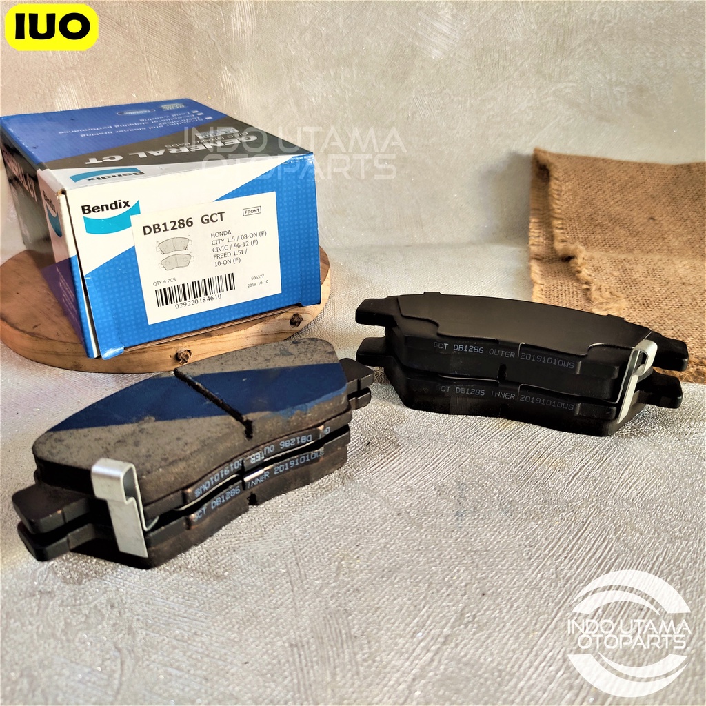 Kampas Rem Jazz New City Mobilio Brake Pad DB 1286 GCT