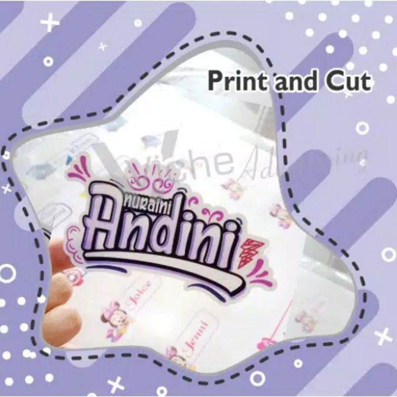 

STICKER PRINT & CUT Murah banget