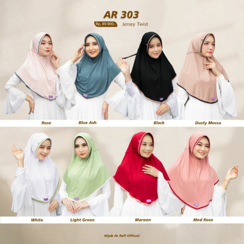 AR303 jilbab instan