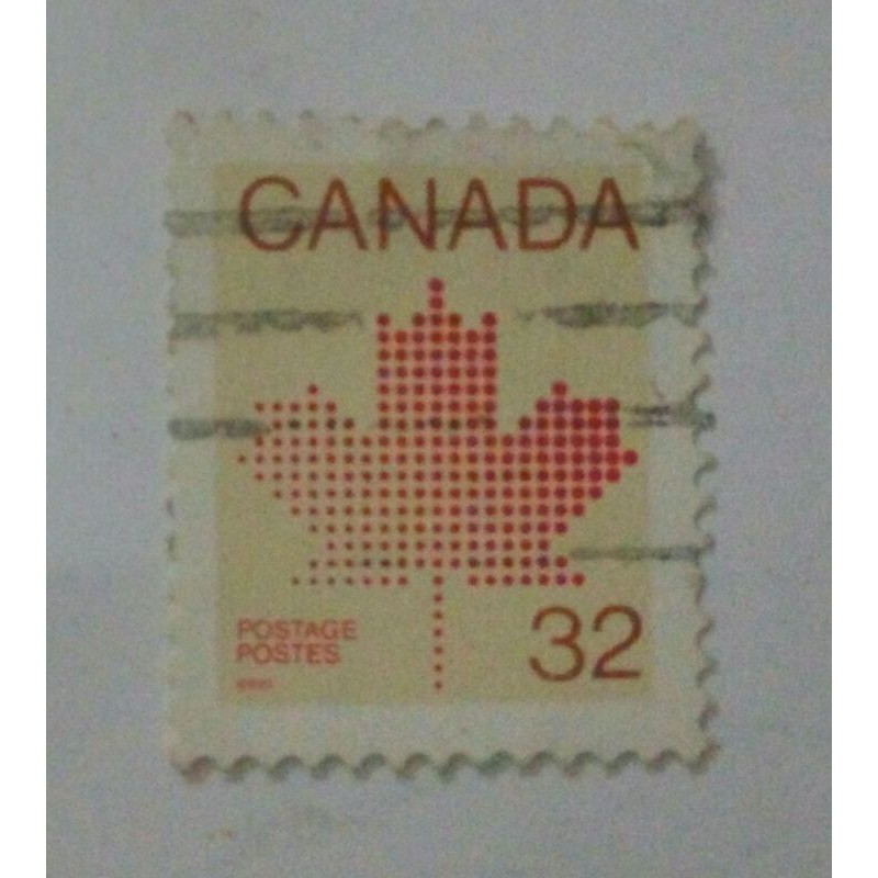 

Perangko Canada 1983 CANADIAN MAPLE LEAF EMBLEM