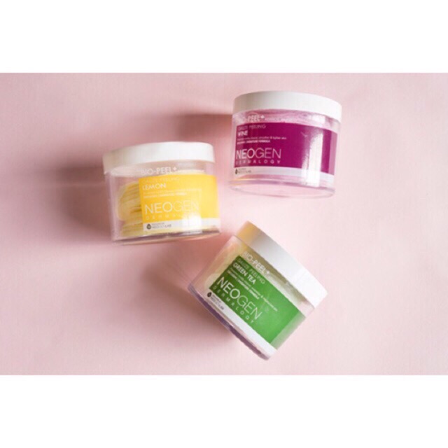SALE‼️ Neogen bio peel share jar/plastic lemon, wine, green tea - READY JKT😍
