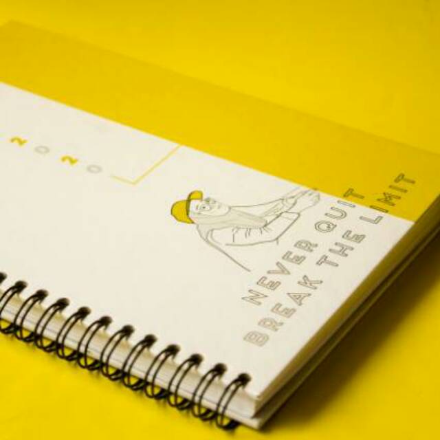 

BUKU TULIS SPIRAL, CUSTOM DESAIN, A5