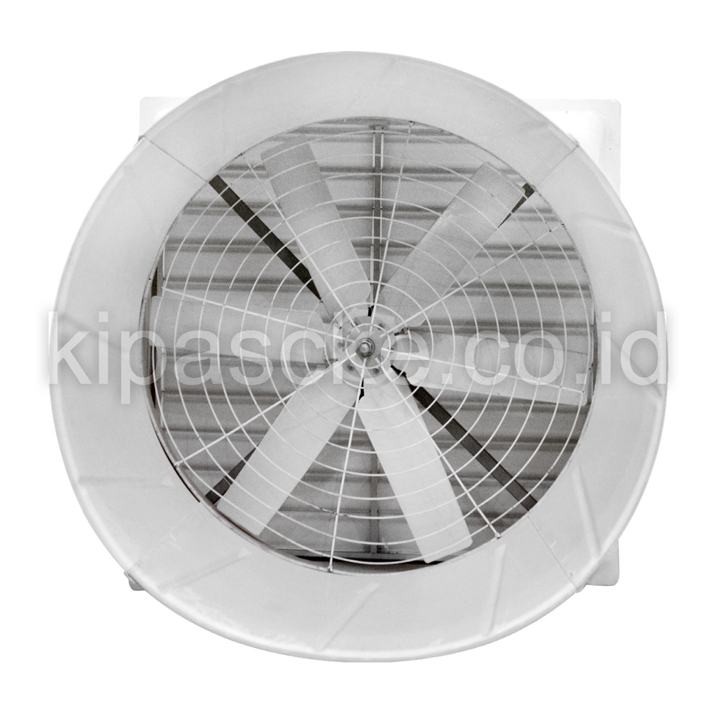 Axial low noise CON-F-FBP1260-FB 42 Inch 380V cone fan/ box fan kandang ayam/ exhaust fan kandang ay