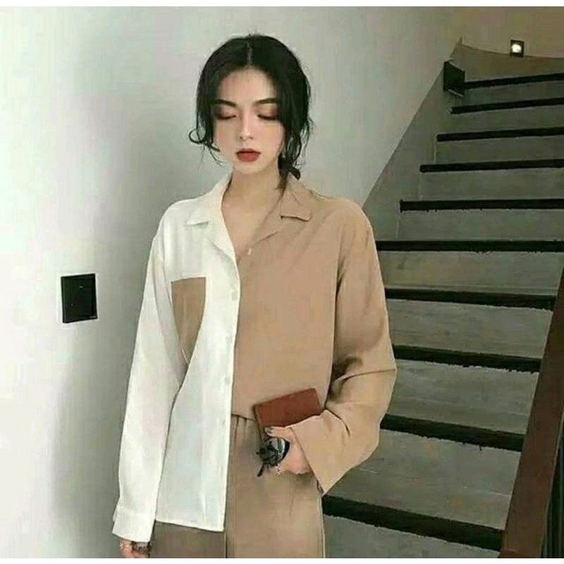 KEMEJA MEGAN / KEMEJA RAYON / VIENA BLOUSE / BLOUSE WANITA /  ATASAN WANITA