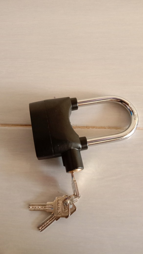 Gembok Alarm Original