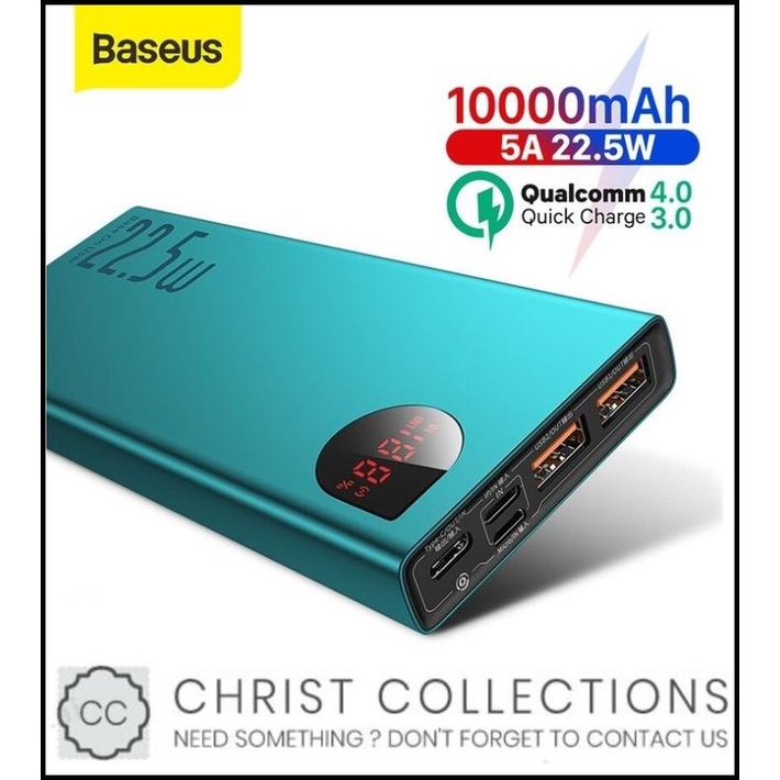 Baseus Powerbank Adaman 20000Mah Fast Charging 22,5W Pd Qc4.0