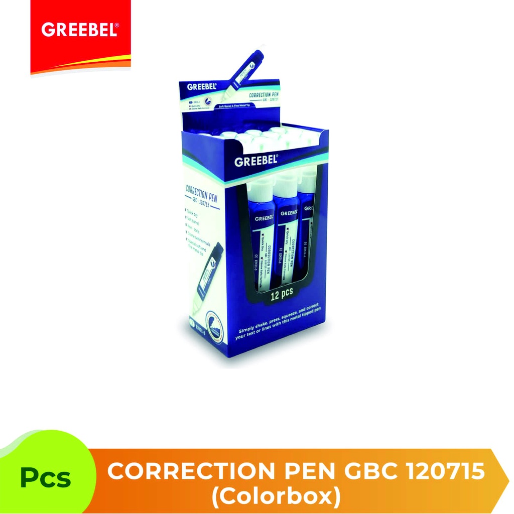 

GREEBEL Tip-Ex/ Correction Pen GBC 120715 (PCS)