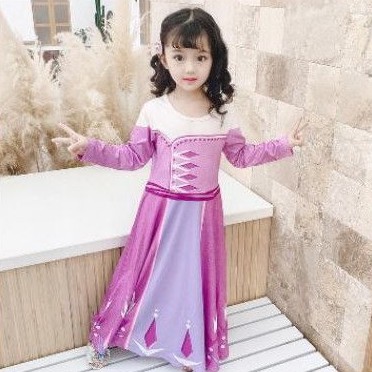 Dress Kostum Anak Karakter Princess Baju lebaran Pesta Kondangan Balita