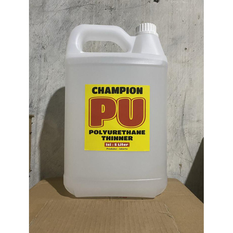 

Cat / Perlengkapan / Thinner Pu Polyurethane 5 Liter