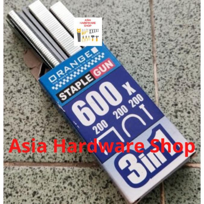 

Kusus Hari Ini Orange Refill Isi Staples Stapler Gun 3 In 1 Tembak Hekter 3 Way Gilaa!!!