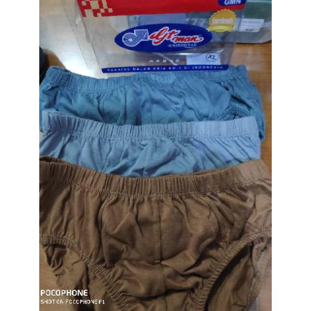 ISI 3 CD GTman GMN| Celana dalam Gt Man pria murah original