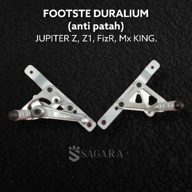 Footstep yamaha jupiter z jupiter z1 mx king force one fizr  mx king footstep underbone dural anti p
