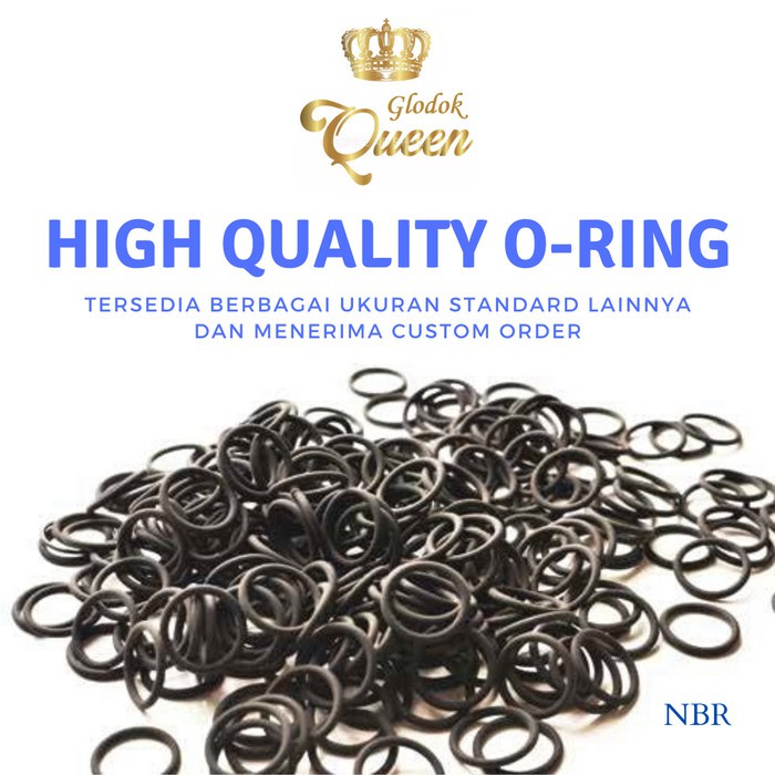 

Promo O-RING ORING Standard NBR70 1x5 CS 1 x ID 5 mm terbaik