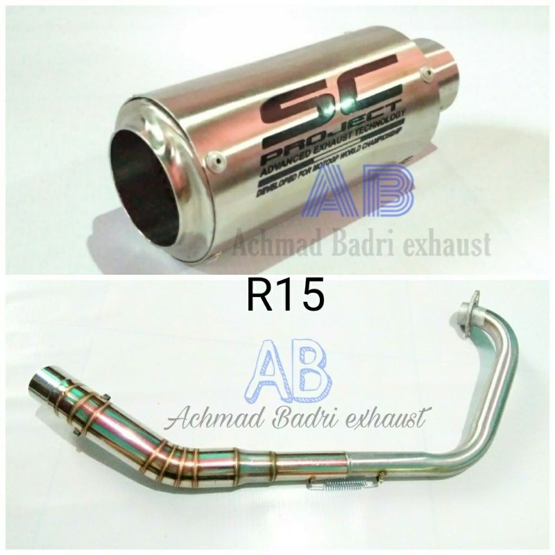 KNALPOT R15 V3 KNALPOT R15 V2 KNALPOT R15 NEW R15 OLD LAMA VVA MODEL KNALPOT SC PROJECT