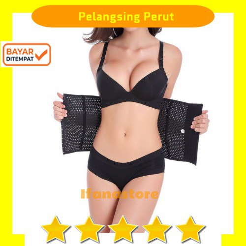 stagen pengecil perut, sabuk Pelangsing, Penghancur Lemak, hot belt, Korset perut (korset)